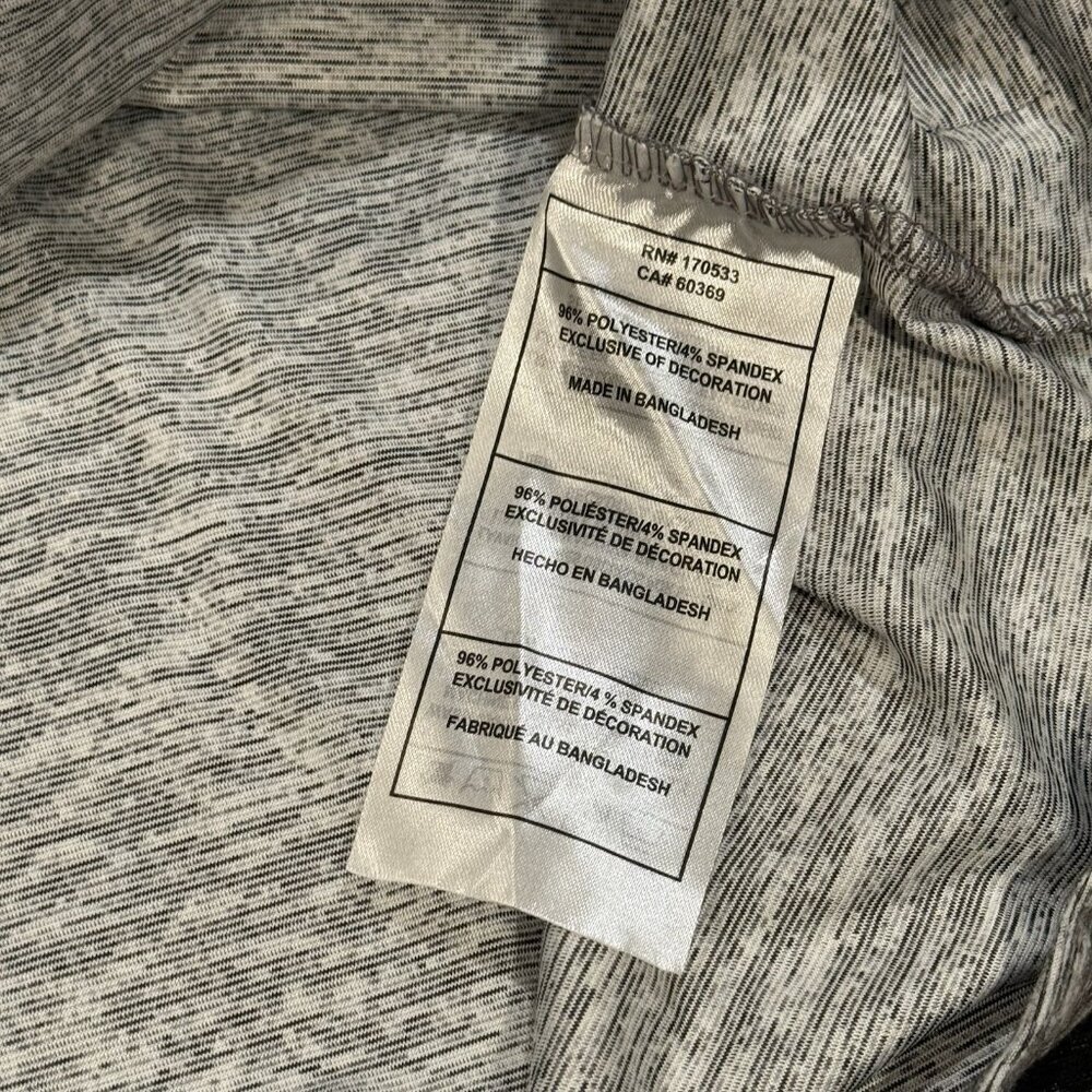 NWT Canada Weather Gear Mens XL Gray Quarter Zip Pullover Long Sleeve Top Shirt - Picture 9 of 10